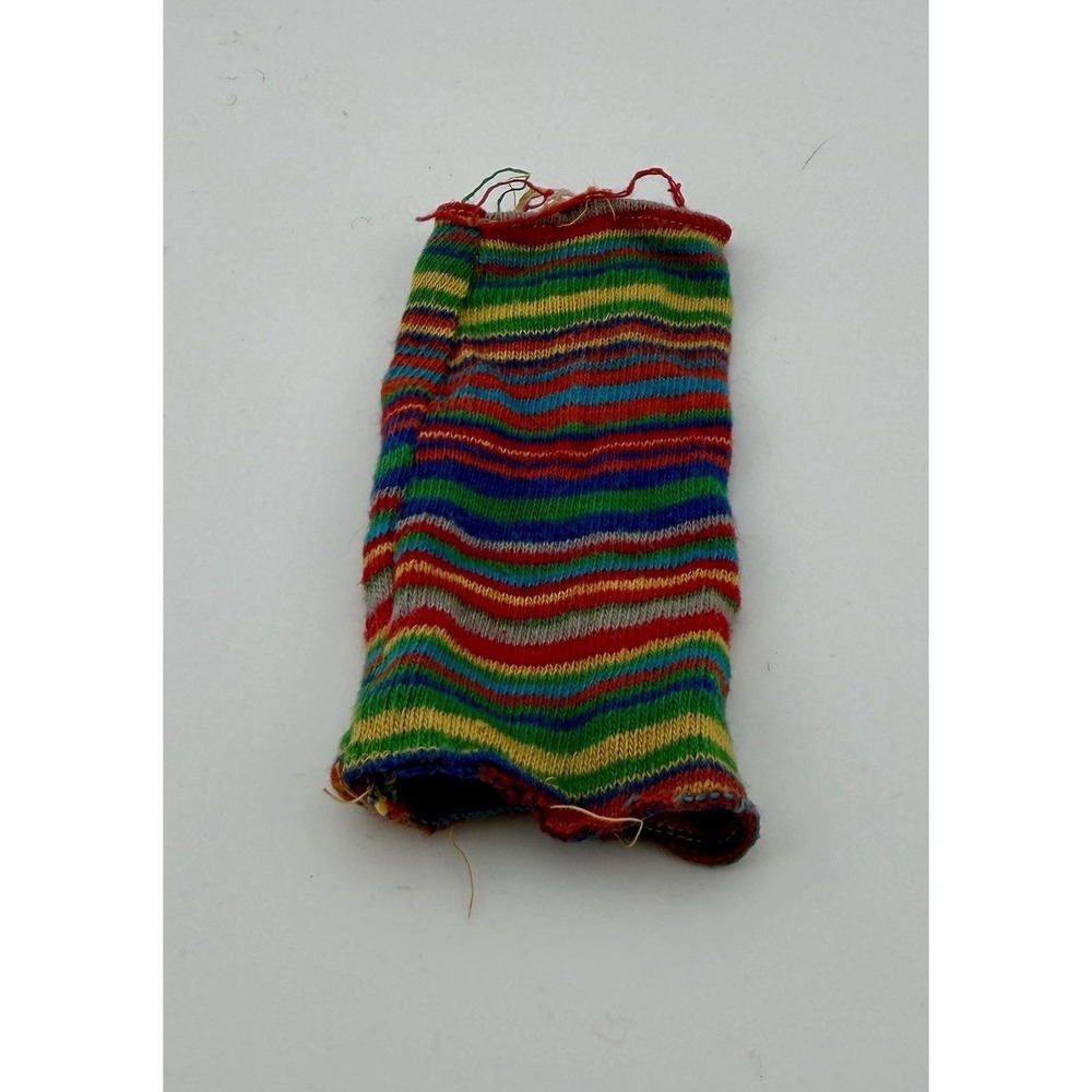 Vintage 1960's Barbie Fashion Pak Striped Multicolor Top Dress